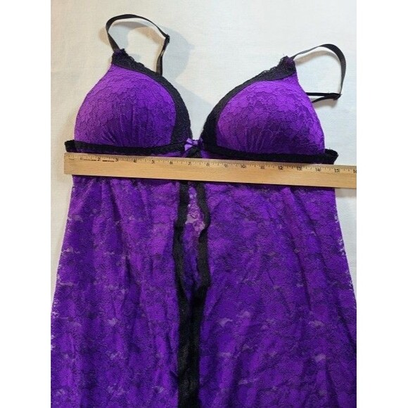 Apt. 9 Purple Lace Camisole Set M – NWT #Lingerie #FloralDamask #RomanticStyle - Picture 5 of 5